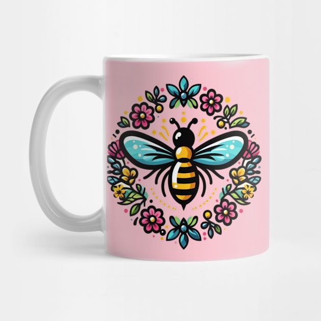 Flower Bee by WolfeTEES